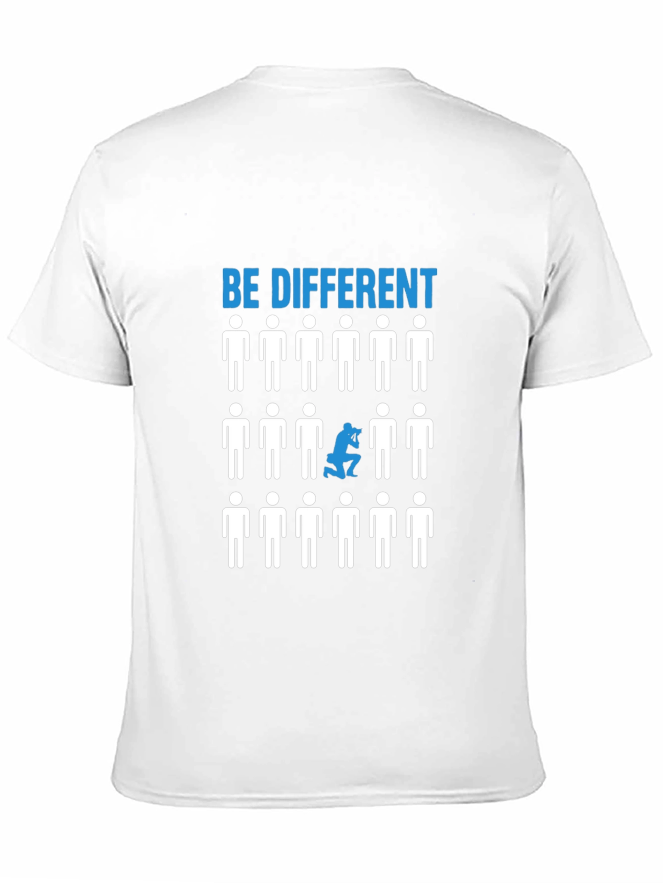 Be Different Graphic T-Shirt - Black Cotton Tee