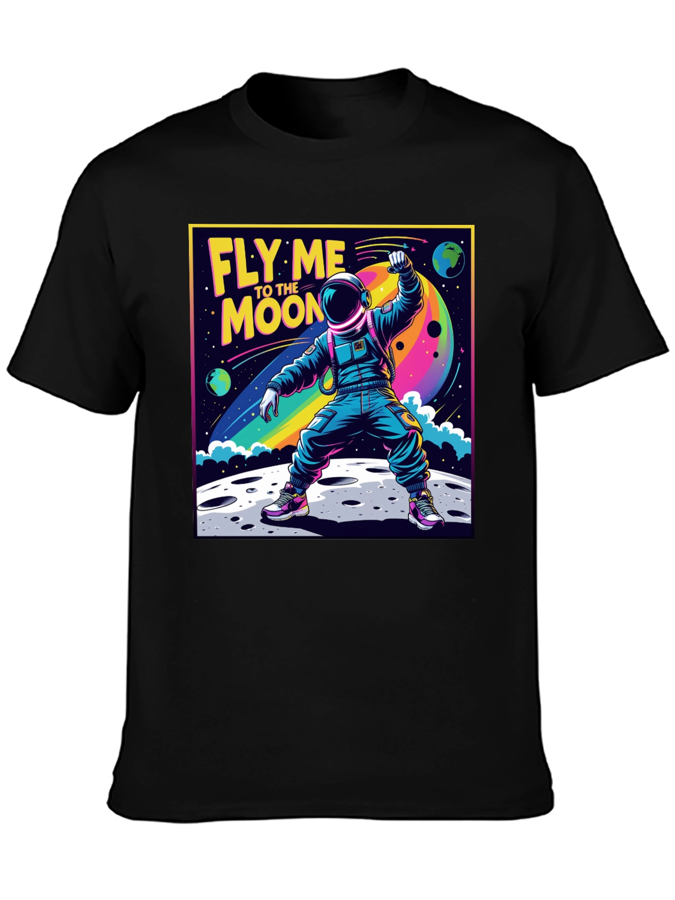 Fly Me to the Moon Astronaut T-Shirt