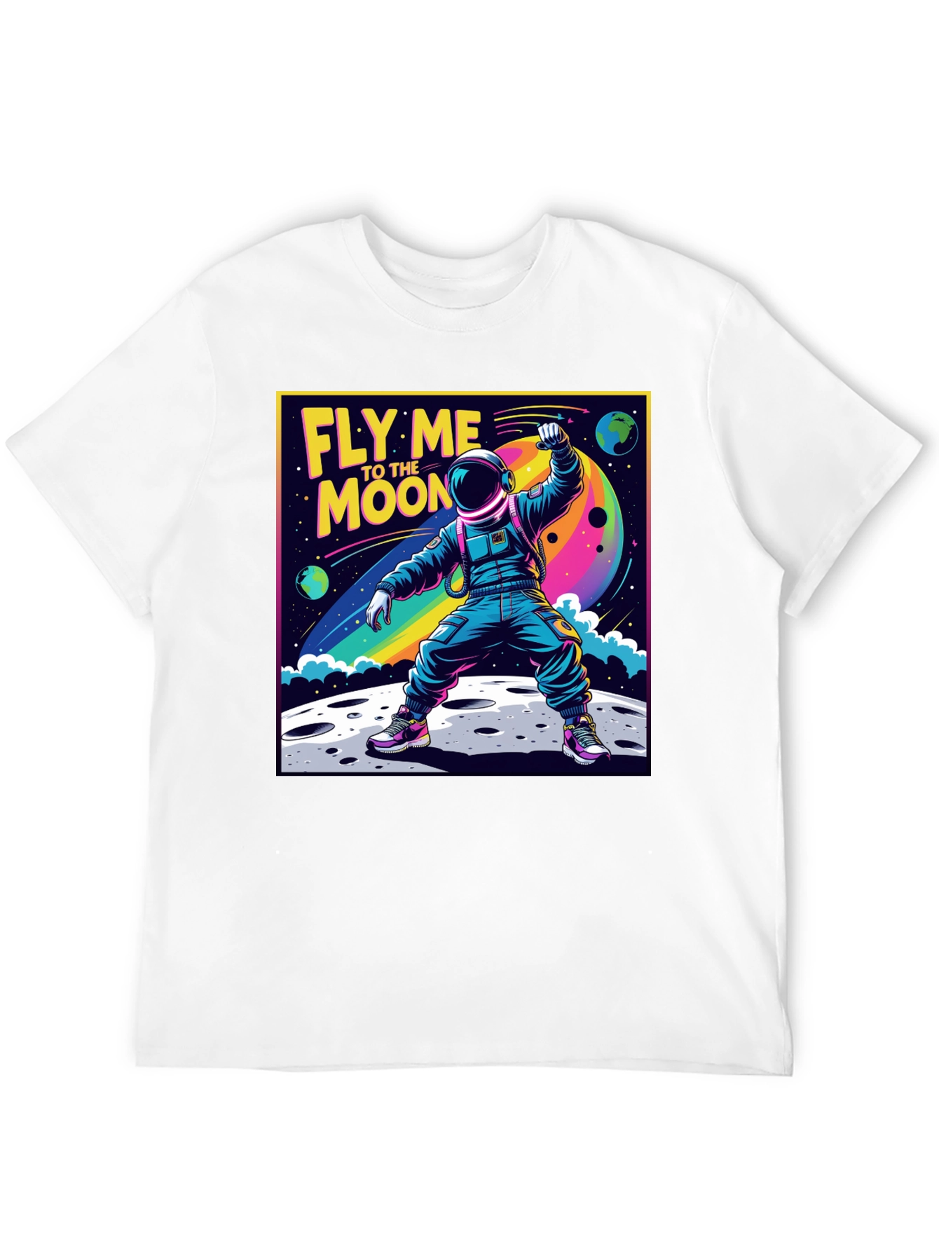 Fly Me to the Moon Astronaut T-Shirt
