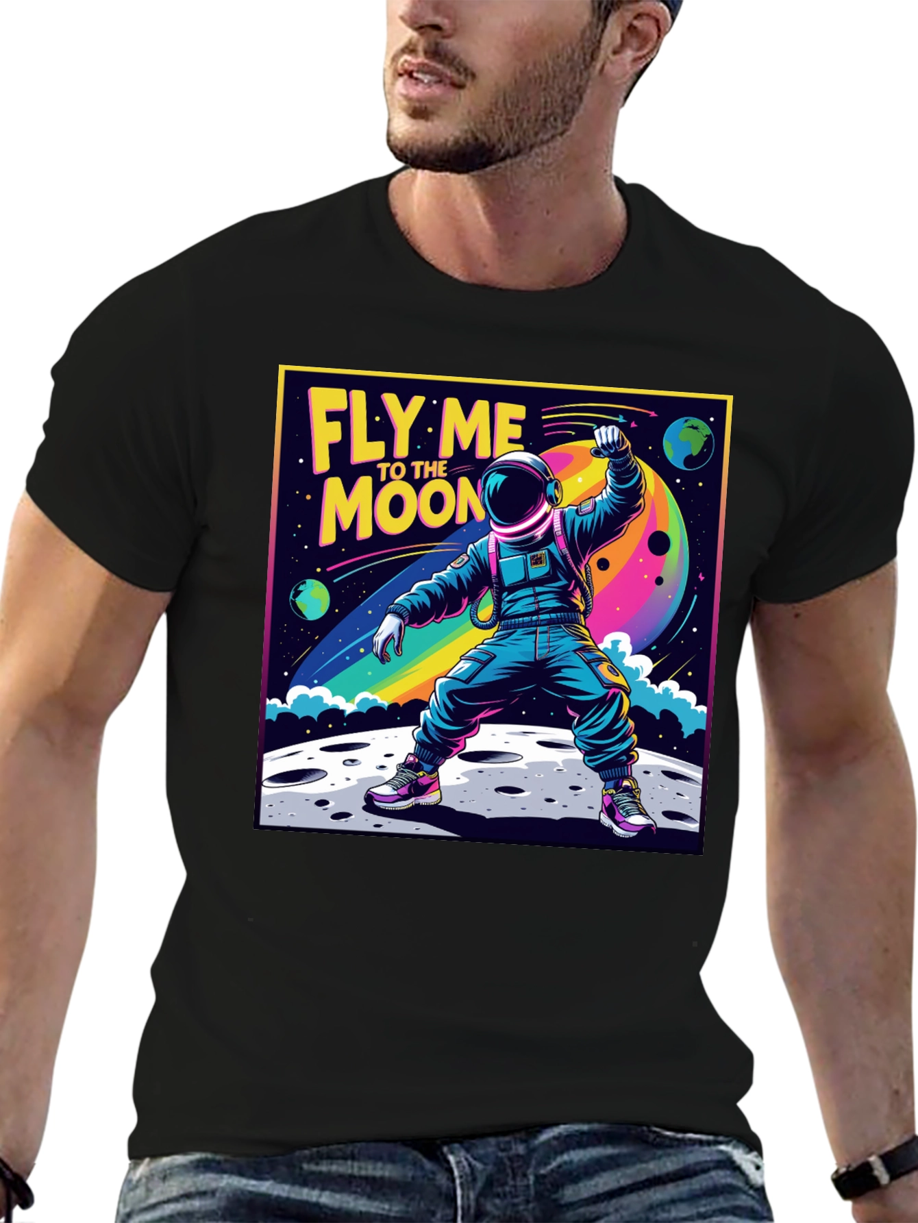 Fly Me to the Moon Astronaut T-Shirt