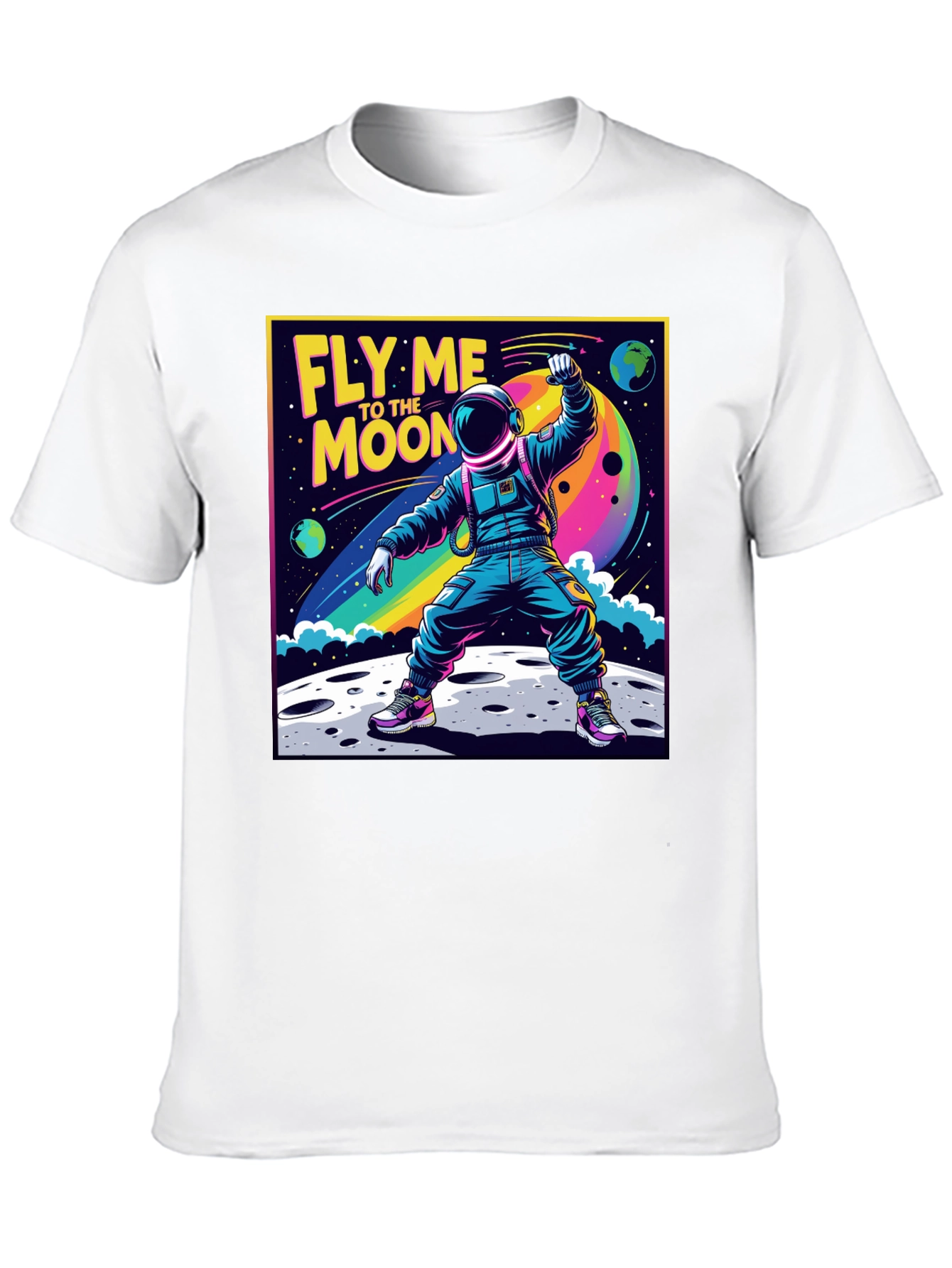 Fly Me to the Moon Astronaut T-Shirt