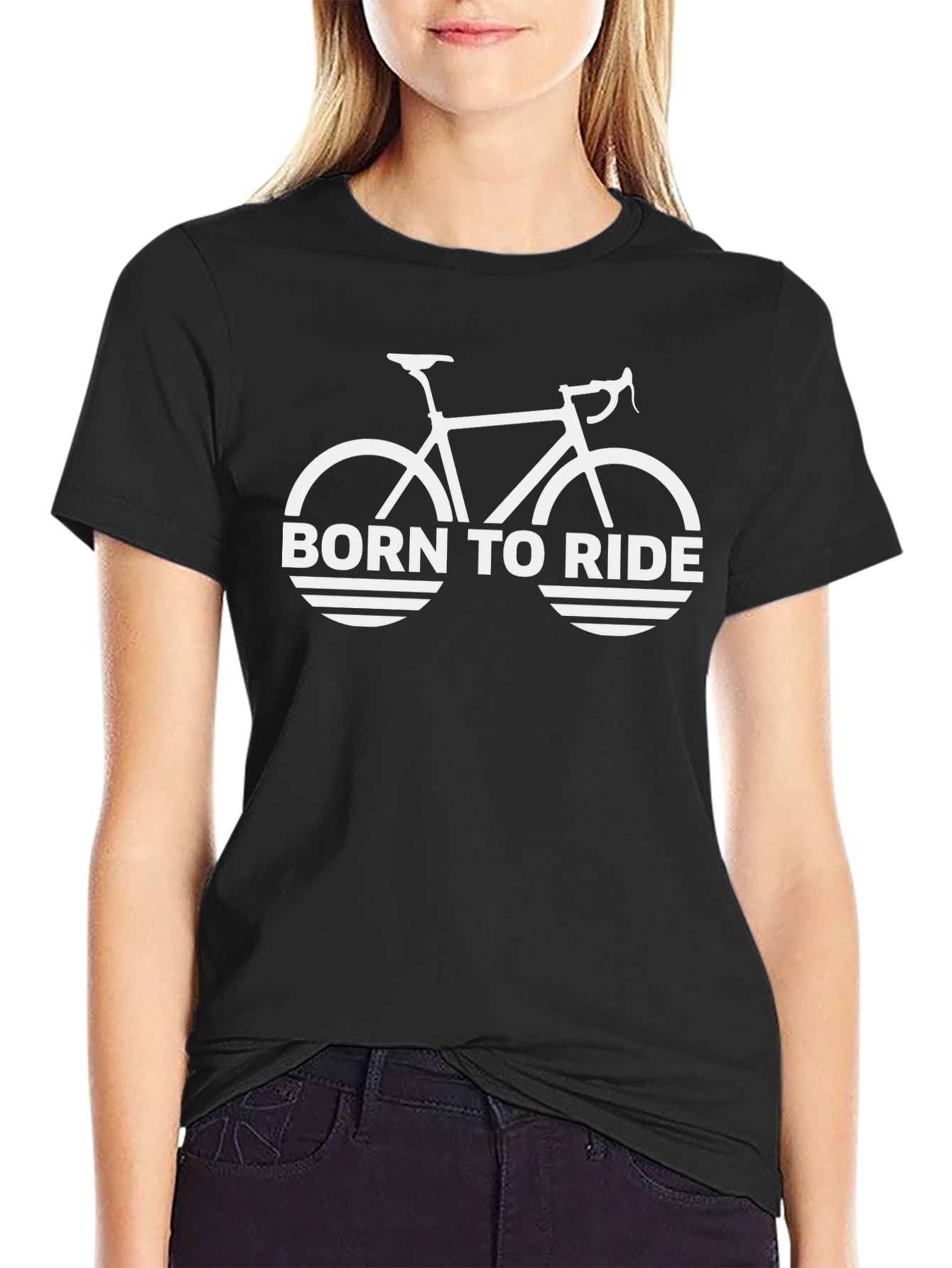 Born to Ride Bike Graphic Tee