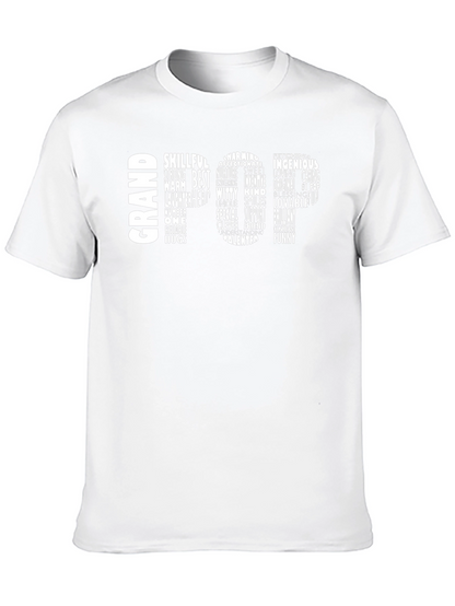 Grandpop Word Cloud T-Shirt