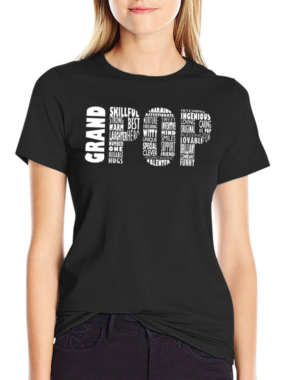 Grandpop Word Cloud T-Shirt