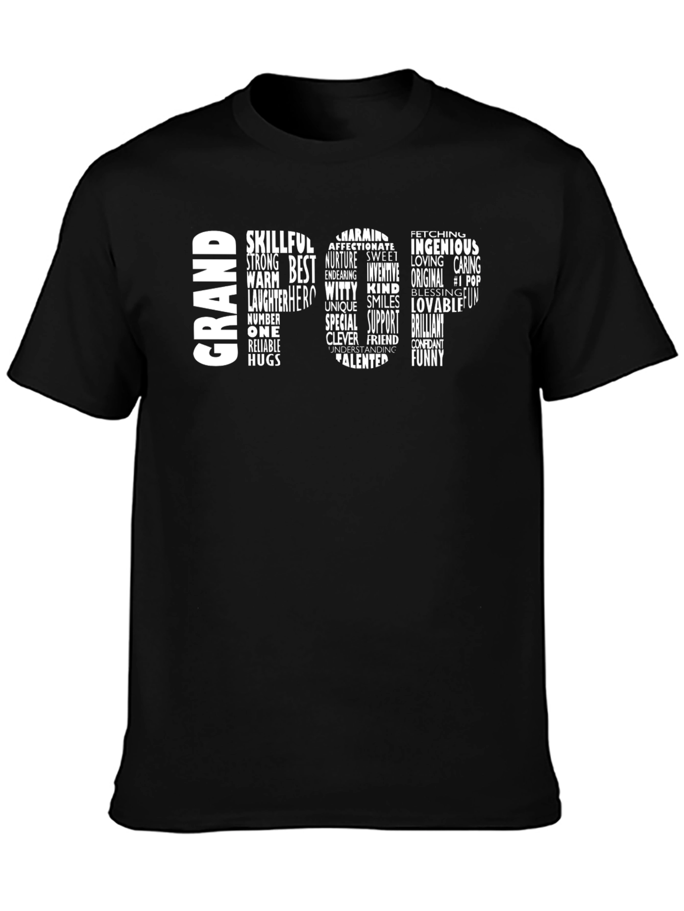 Grandpop Word Cloud T-Shirt
