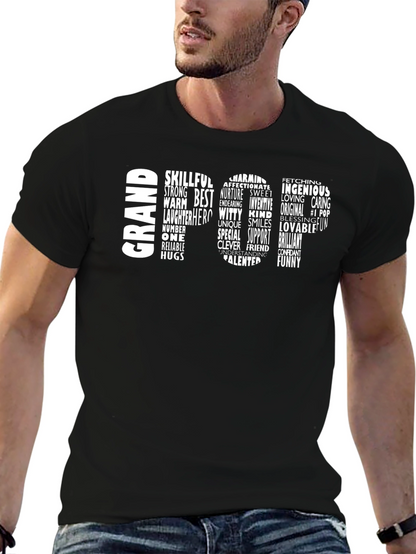 Grandpop Word Cloud T-Shirt