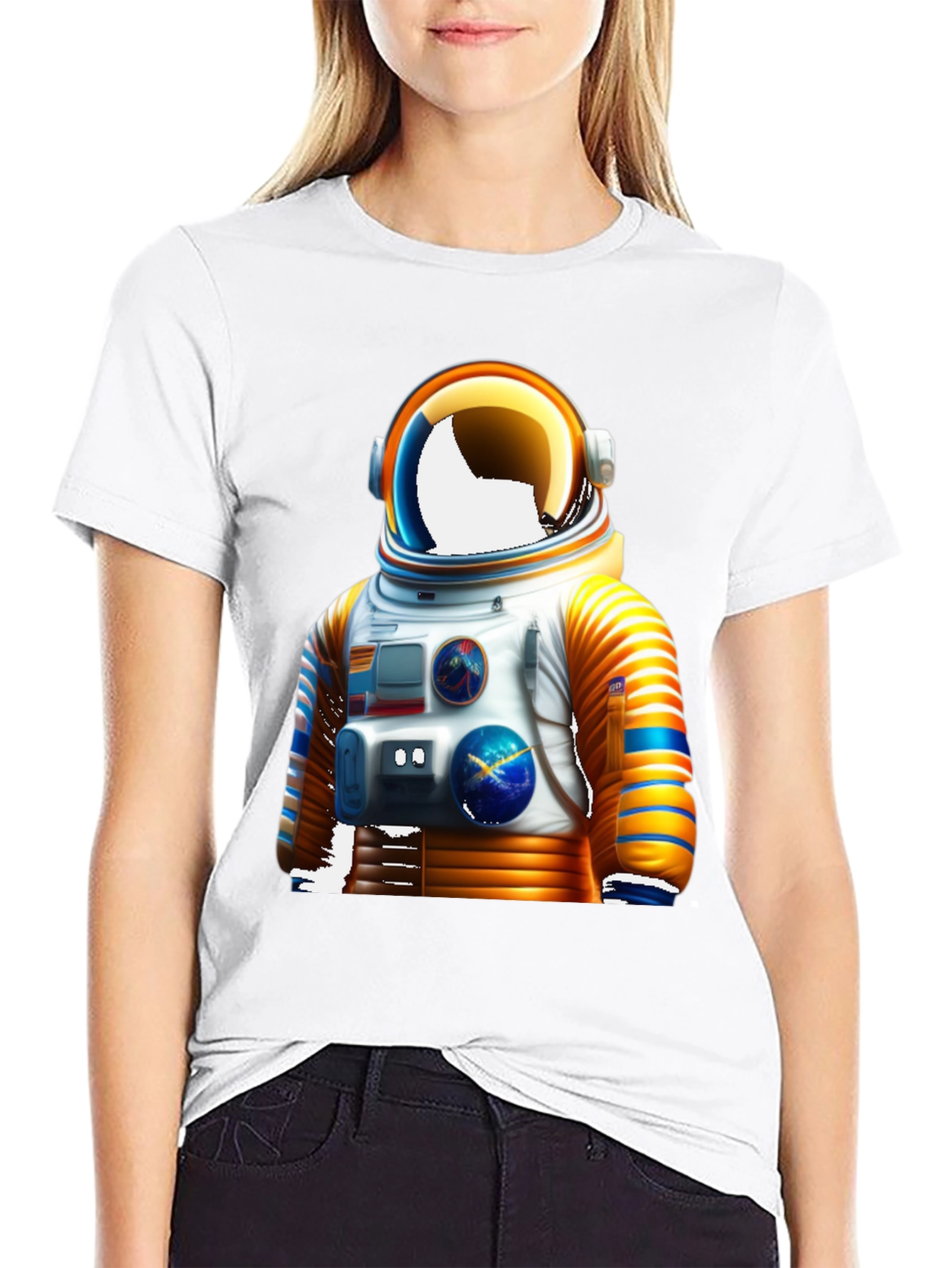 Astronaut Graphic Tee - Bold Space Design