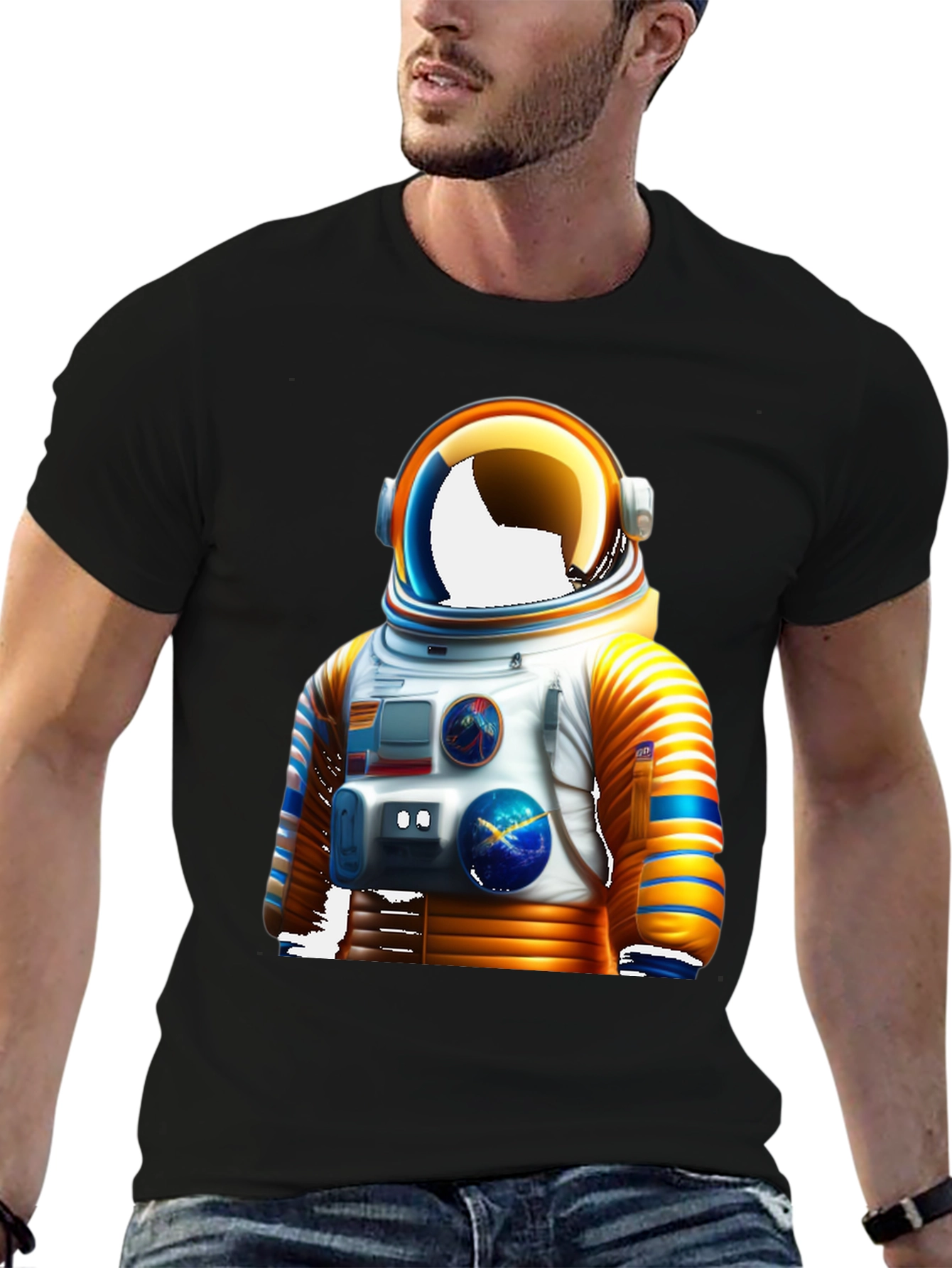 Astronaut Graphic Tee - Bold Space Design