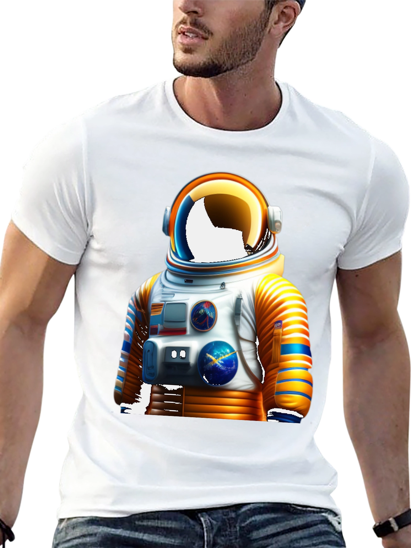 Astronaut Graphic Tee - Bold Space Design