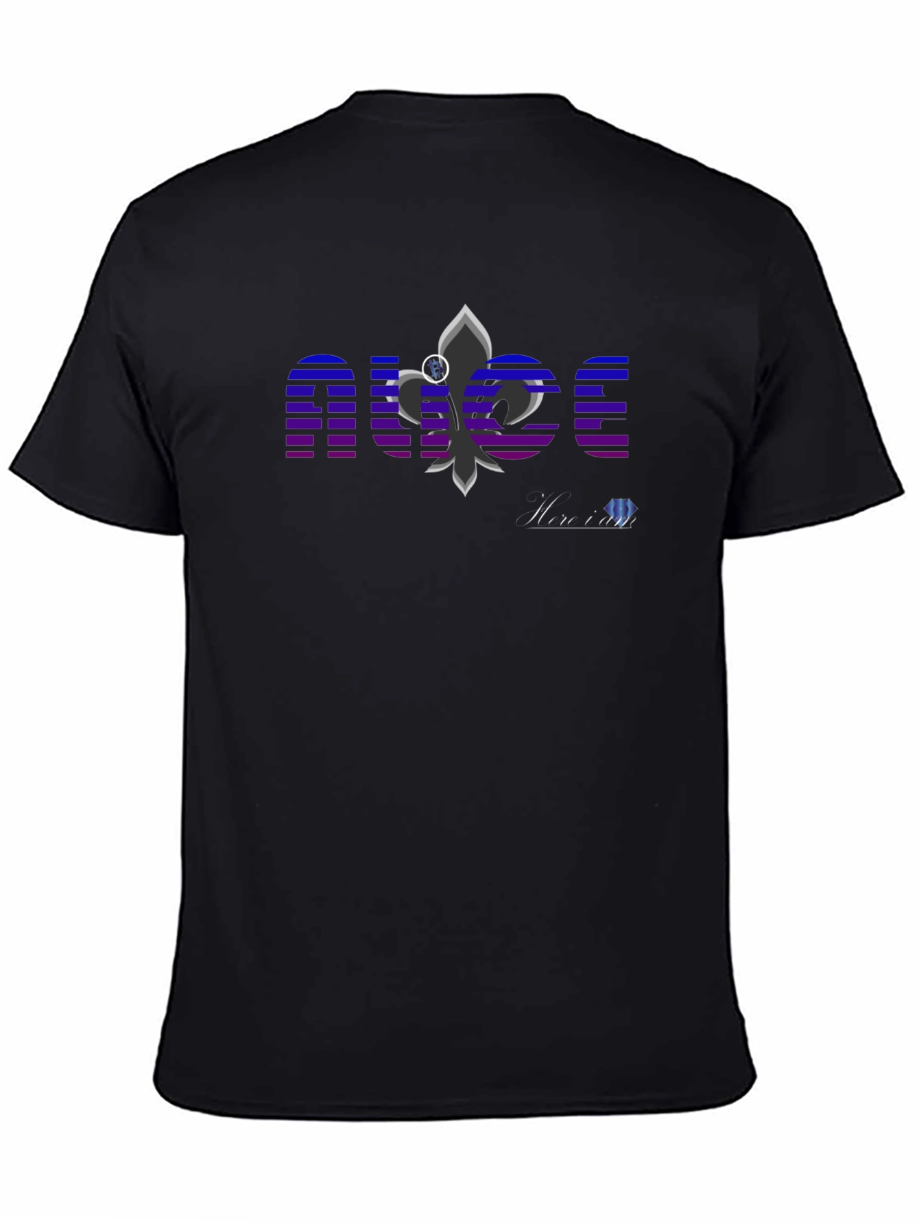NOLA Graphic Tee - Mens Black Cotton T-Shirt