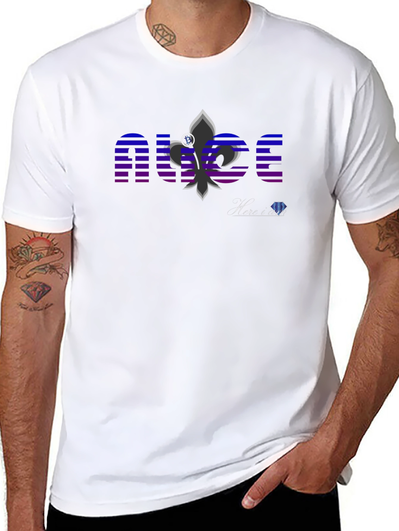 NOLA Graphic Tee - Mens Black Cotton T-Shirt