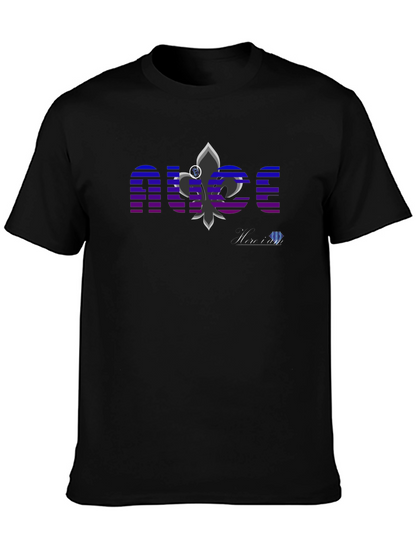 NOLA Graphic Tee - Mens Black Cotton T-Shirt