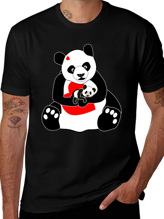 Panda Bear Graphic T-Shirt