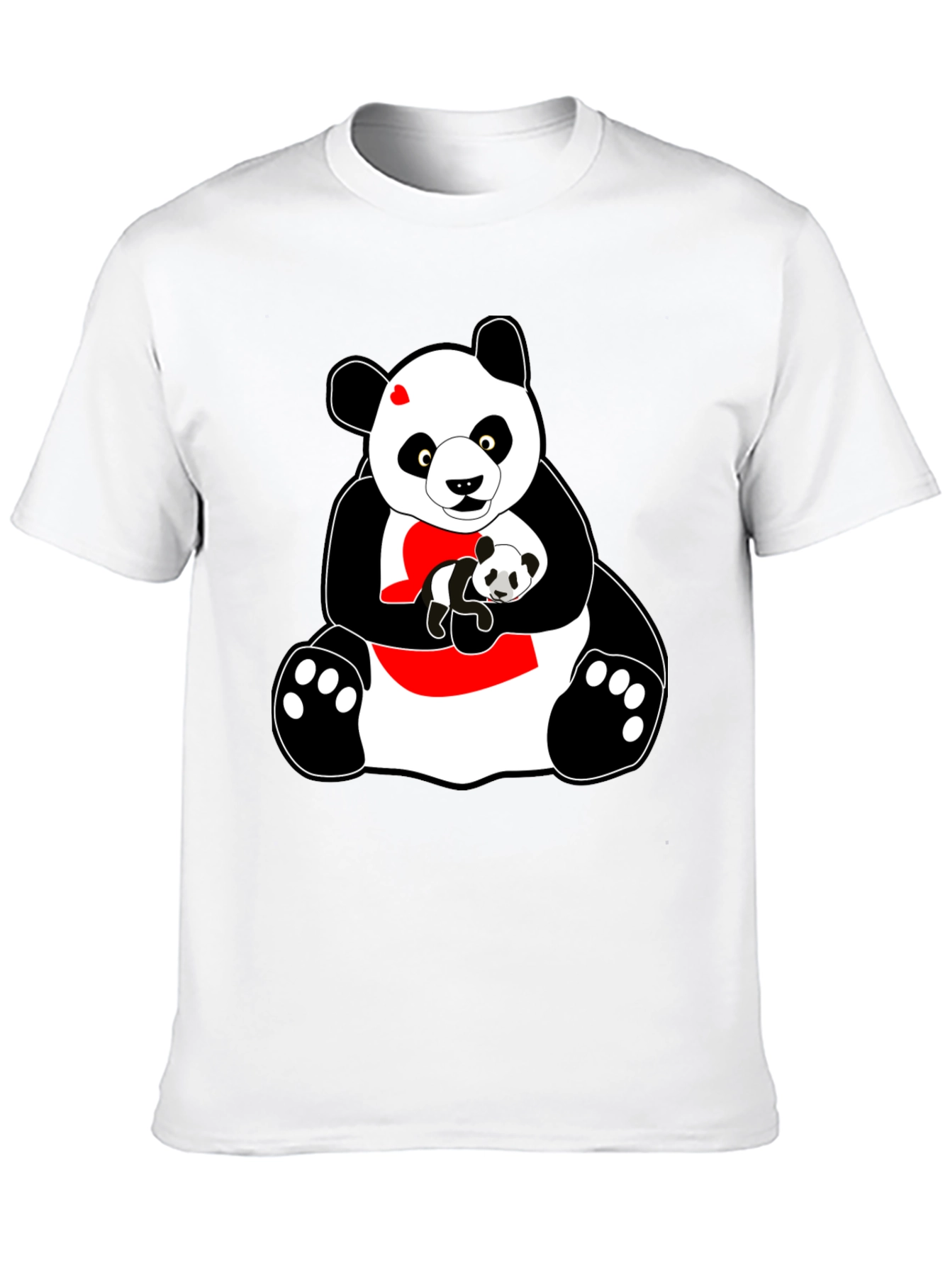Panda Bear Graphic T-Shirt