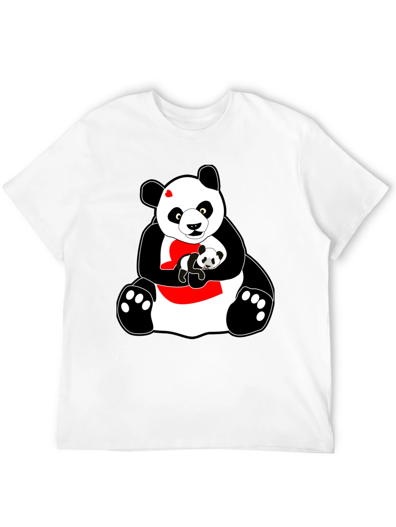 Panda Bear Graphic T-Shirt