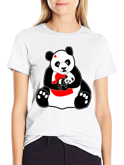 Panda Bear Graphic T-Shirt