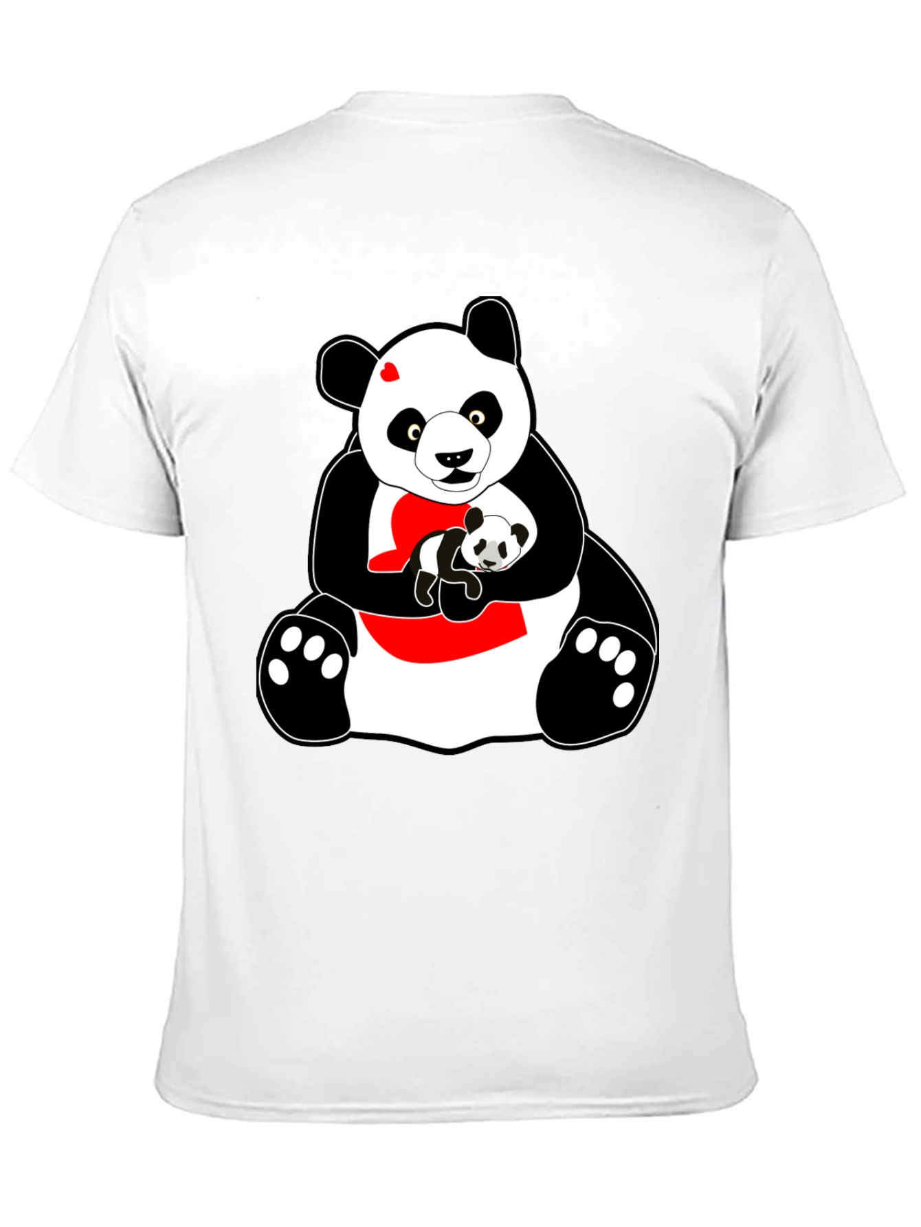 Panda Bear Graphic T-Shirt