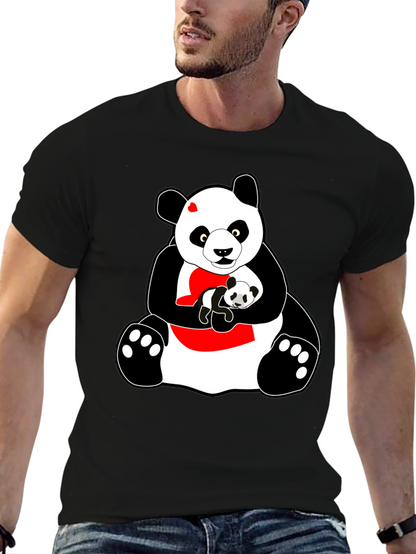 Panda Bear Graphic T-Shirt