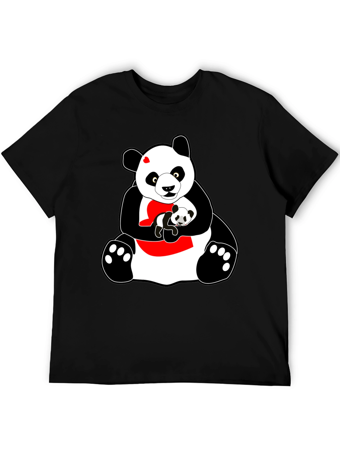 Panda Bear Graphic T-Shirt