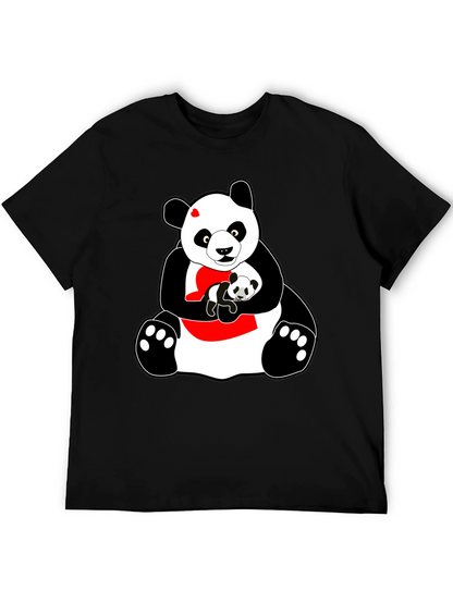 Panda Bear Graphic T-Shirt