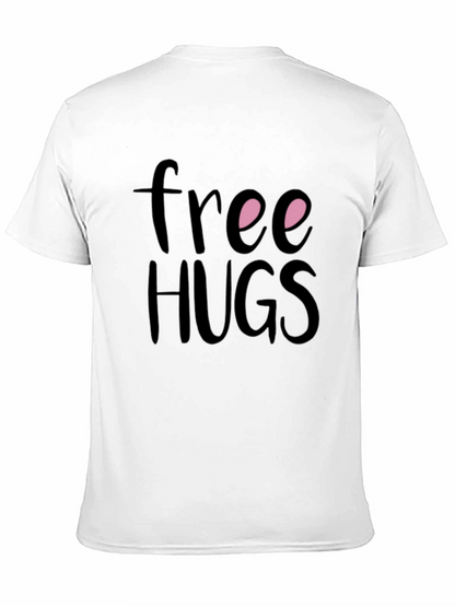 Free Hugs Black T-Shirt