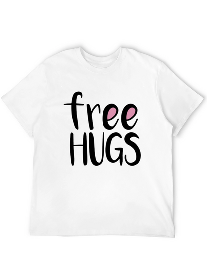 Free Hugs Black T-Shirt