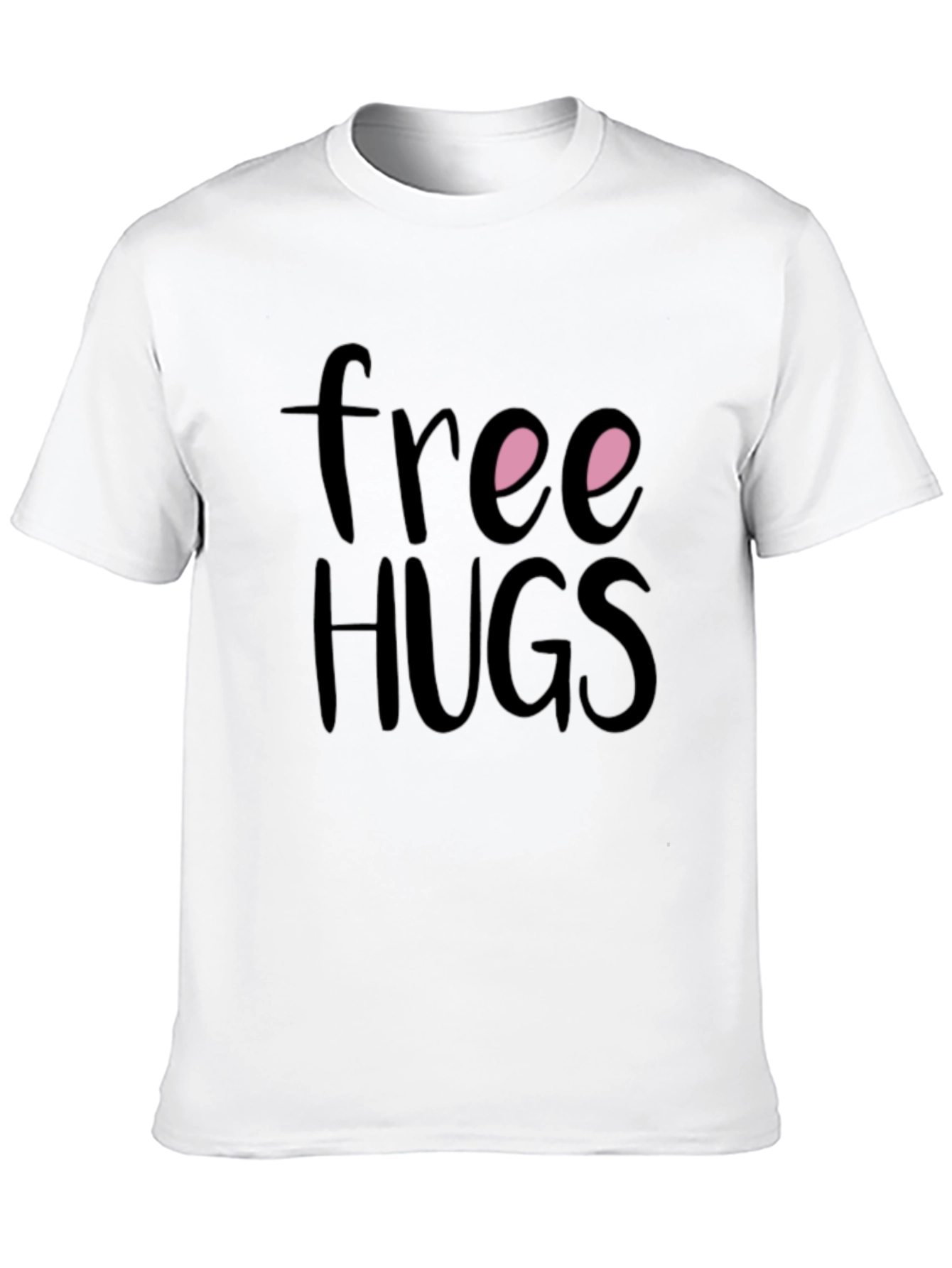 Free Hugs Black T-Shirt