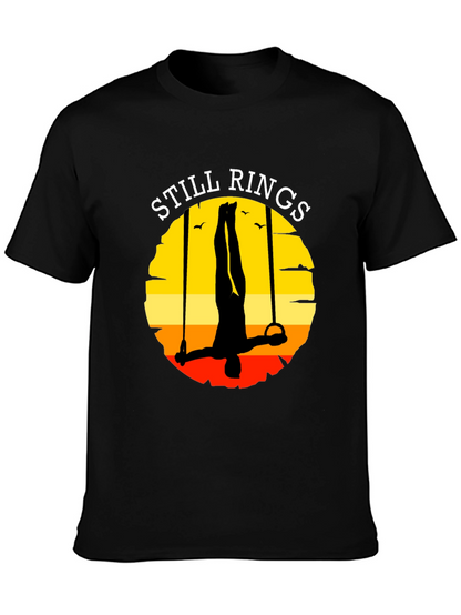 Still Rings Graphic T-Shirt Gymnast Apparel