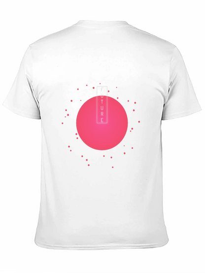 Future Graphic Tee - Black Cotton Blend
