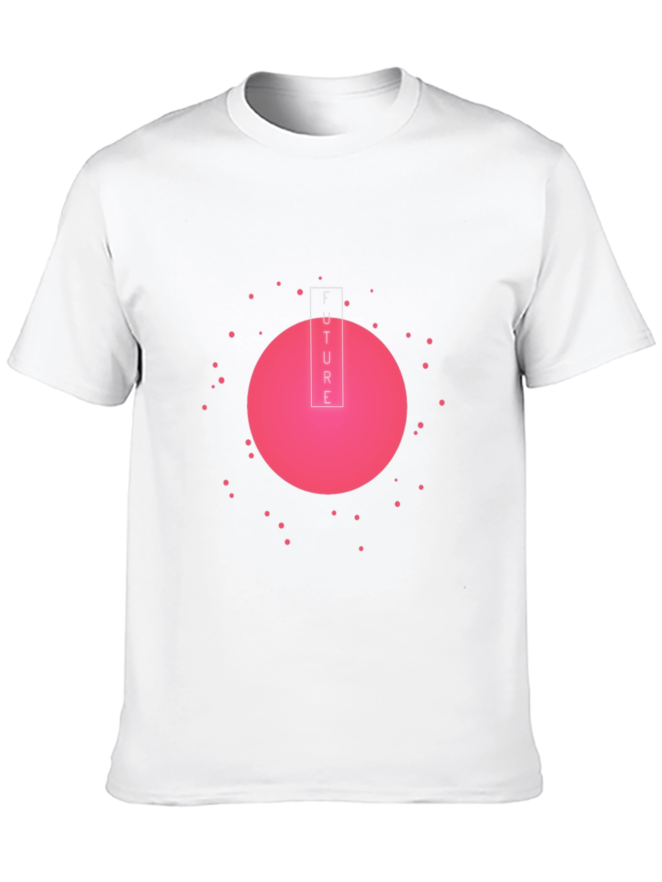 Future Graphic Tee - Black Cotton Blend