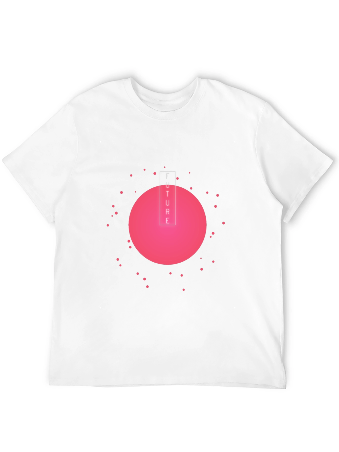 Future Graphic Tee - Black Cotton Blend