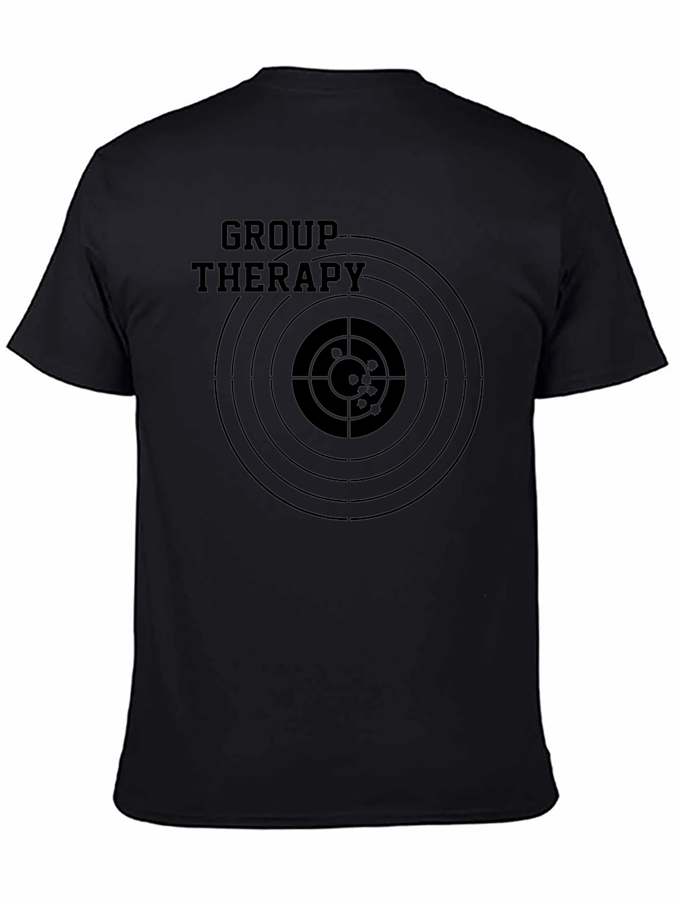 Group Therapy Target T-Shirt - Funny Graphic Tee