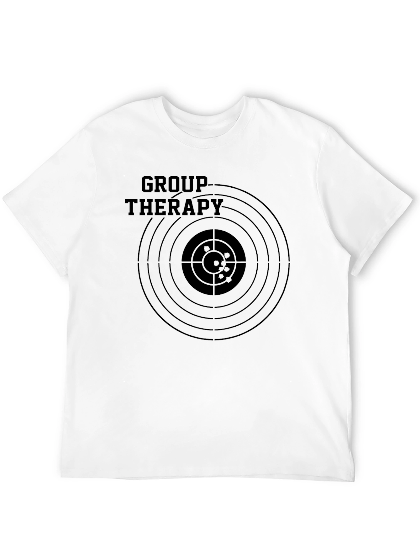 Group Therapy Target T-Shirt - Funny Graphic Tee