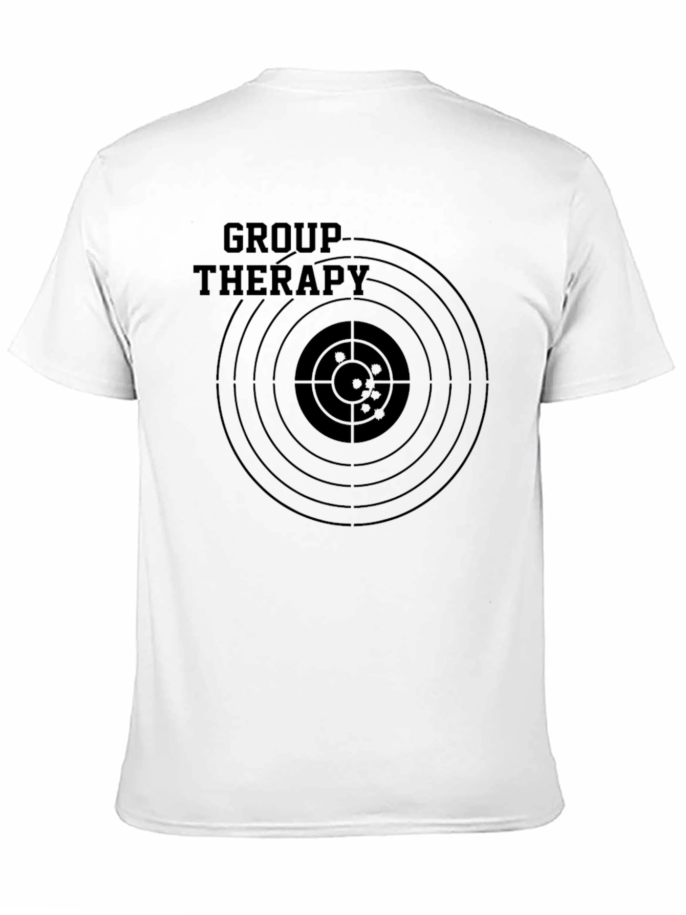 Group Therapy Target T-Shirt - Funny Graphic Tee