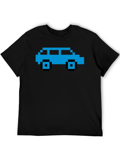 Pixel Car Graphic Tee - Retro Gaming Style