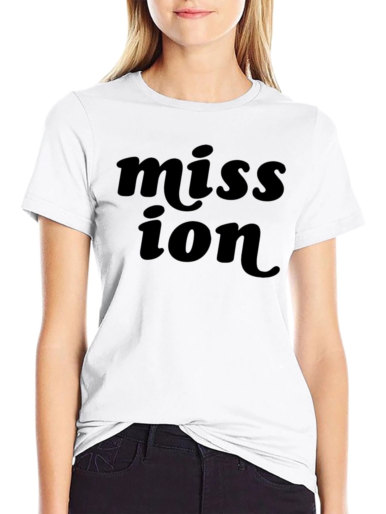 Mission T-Shirt - Classic Bold Statement Tee