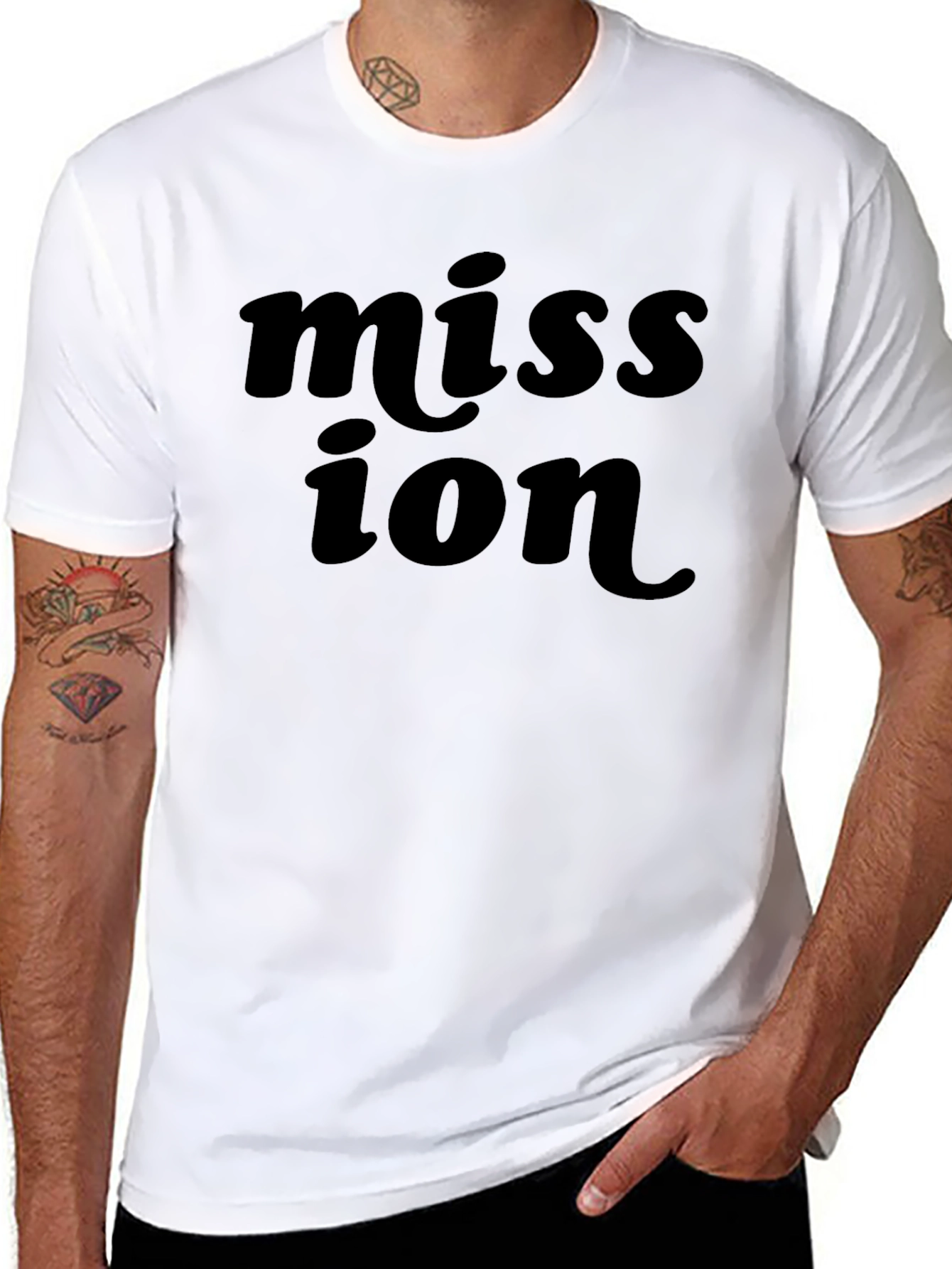 Mission T-Shirt - Classic Bold Statement Tee