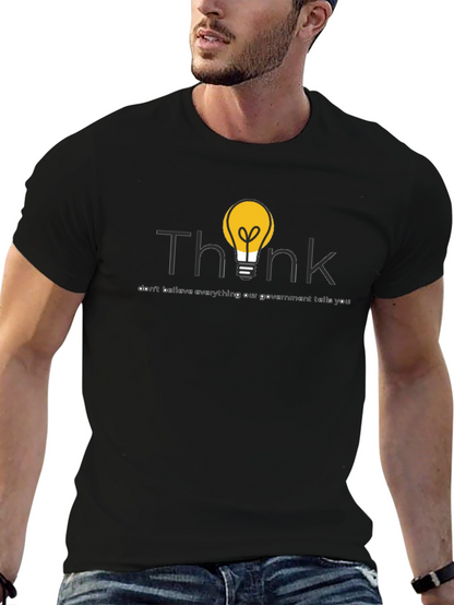 Think Graphic T-Shirt - Question Authority