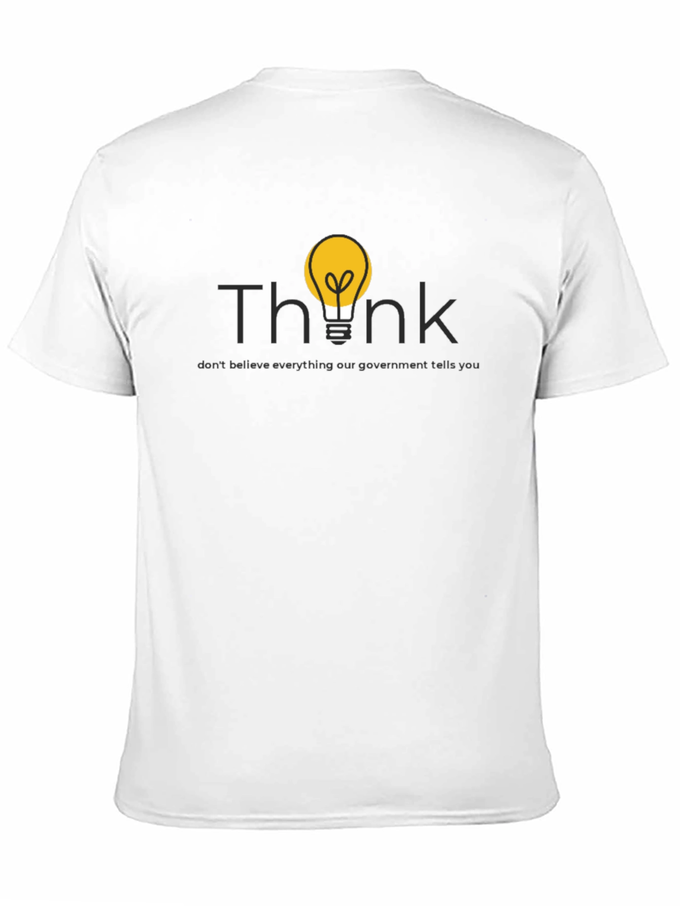 Think Graphic T-Shirt - Question Authority