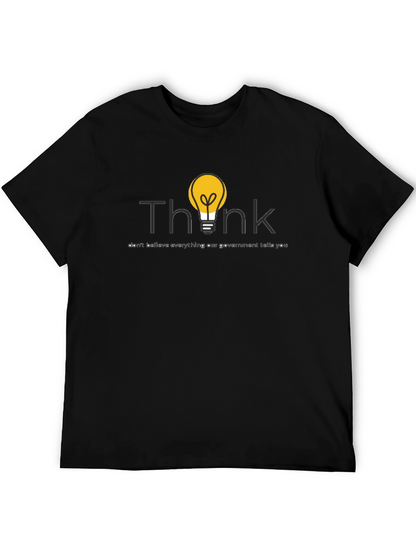 Think Graphic T-Shirt - Question Authority