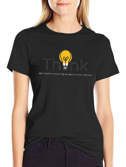 Think Graphic T-Shirt - Question Authority