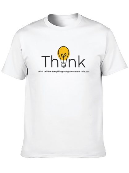 Think Graphic T-Shirt - Question Authority