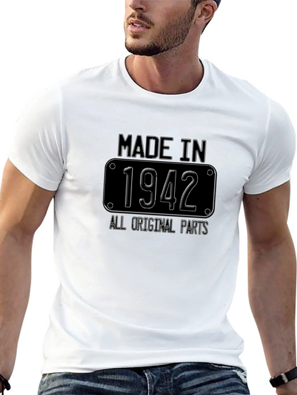 Made in 1942 All Original Parts T-Shirt