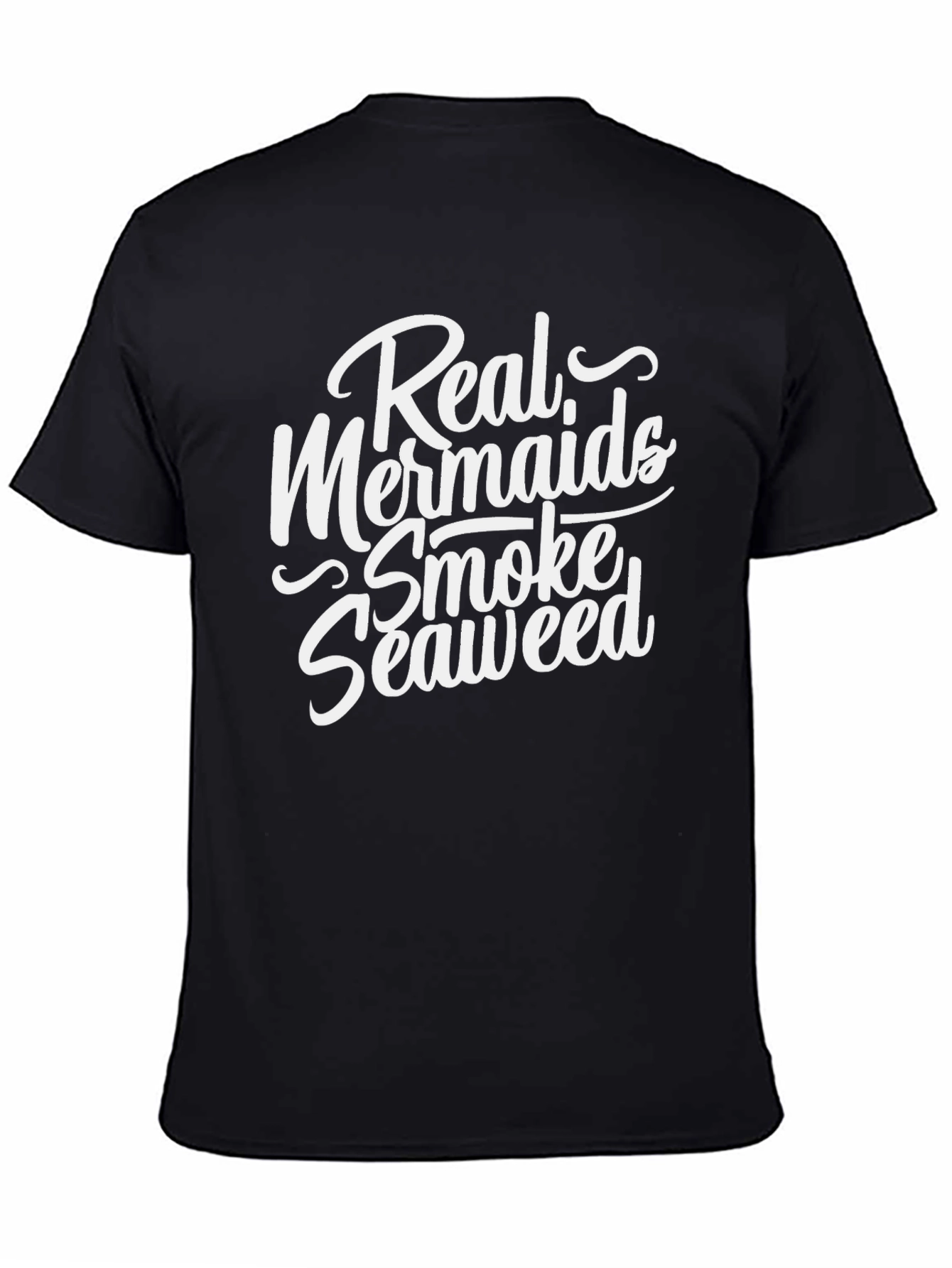 Real Mermaids Smoke Seaweed Graphic T-Shirt