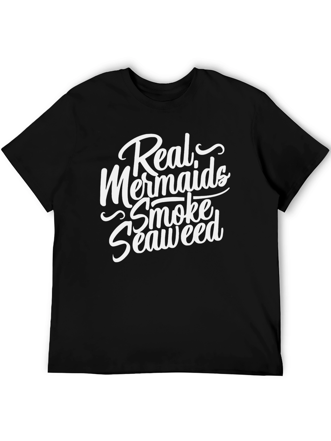 Real Mermaids Smoke Seaweed Graphic T-Shirt