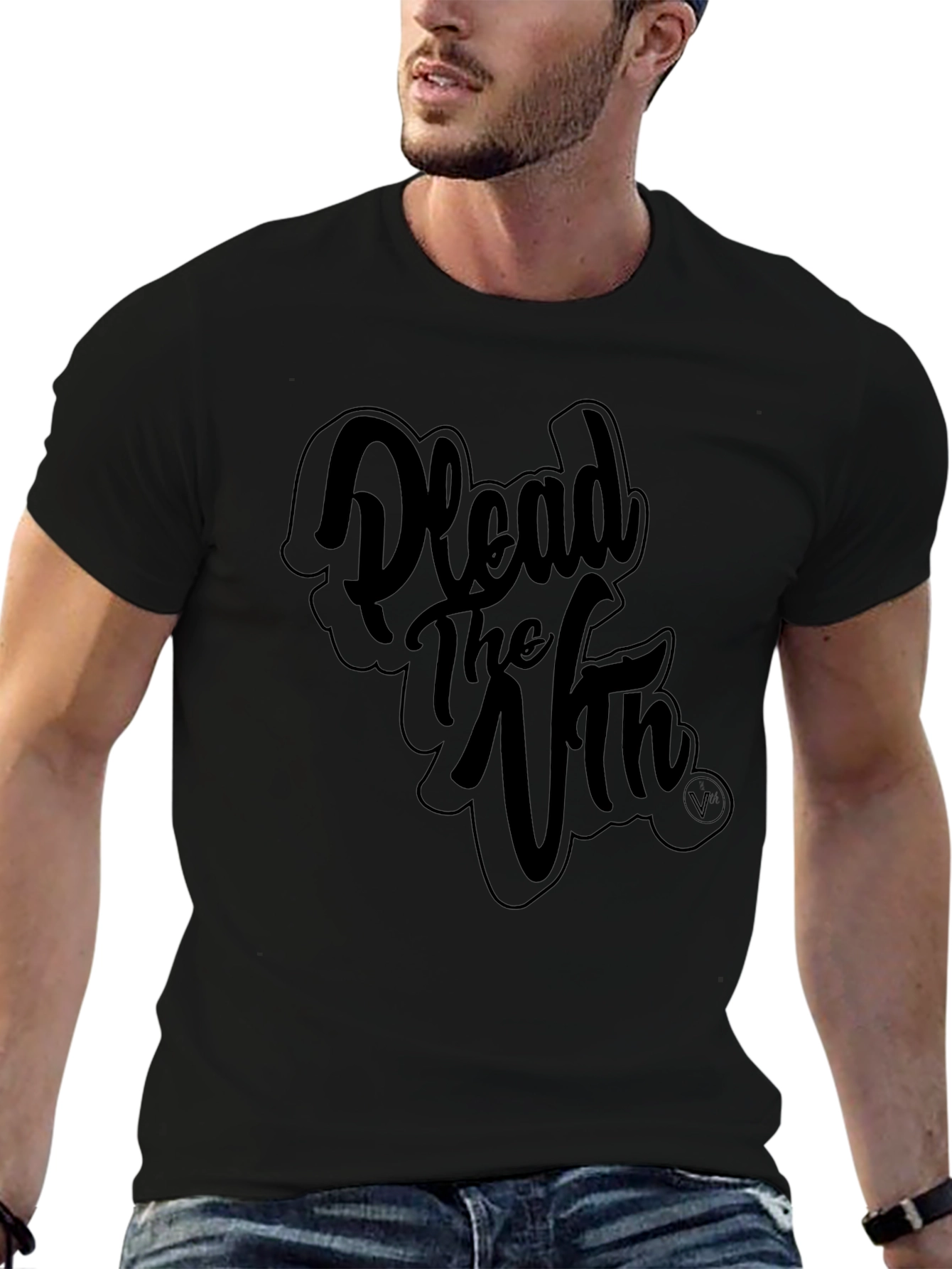 Plead the Vth Black Graphic T-Shirt