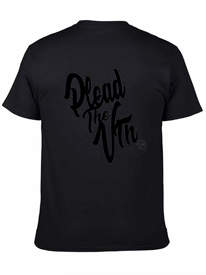 Plead the Vth Black Graphic T-Shirt