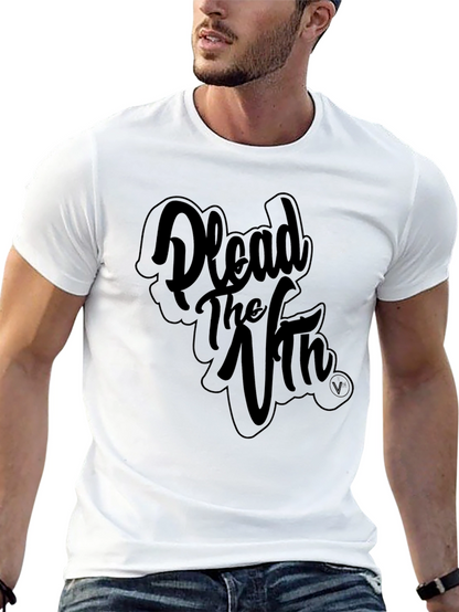 Plead the Vth Black Graphic T-Shirt
