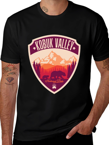 Kobuk Valley National Park Graphic Tee - Bear Design