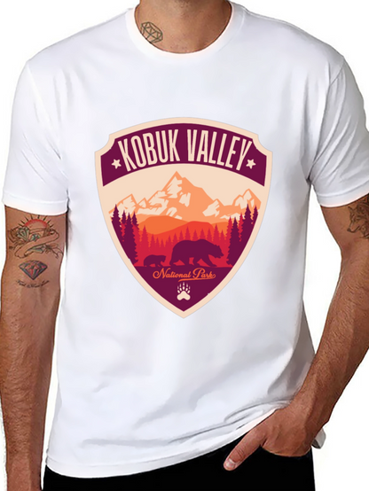 Kobuk Valley National Park Graphic Tee - Bear Design